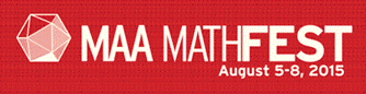Title: MAA MathFest 2015 Logo - Description: Left-click to go to MAA MathFest 2015 web site.